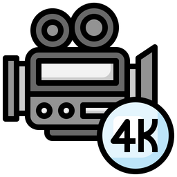 4 K Video  Icon