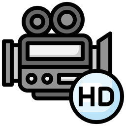 Hd Video  Icon