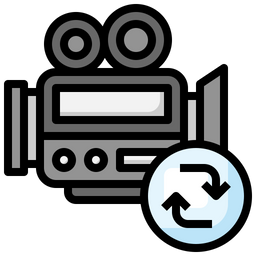 Refresh Video Camera  Icon