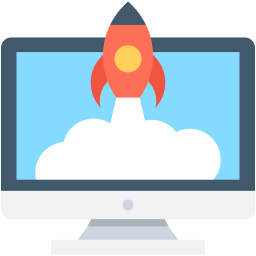 Web Startup Monitor Icon