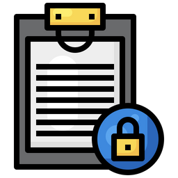 Document Lock  Icon