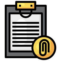 Document Attachment  Icon