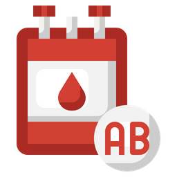 Ab Positive Blood  Icon