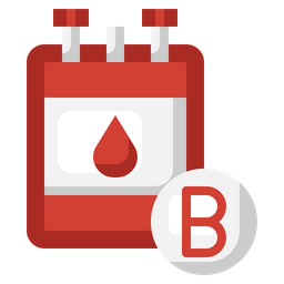 B Positive Blood  Icon