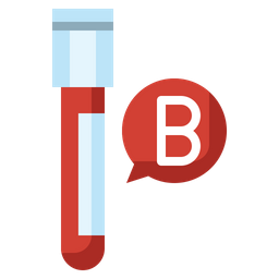 B Type Blood  Icon