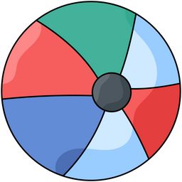 Bola de praia  Ícone