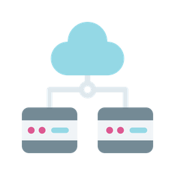 Cloud Server  Icon