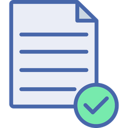 Approved list  Icon