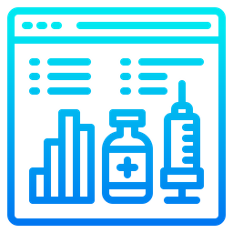 Coronavirus-Bericht  Symbol