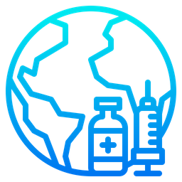 Globaler Impfstoff  Symbol