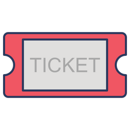 Cinema Ticket  Icon