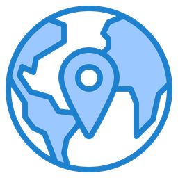 Global Location  Icon