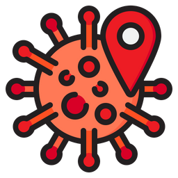 Coronavirus Location  Icon