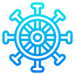 Boat Wheel  Icon