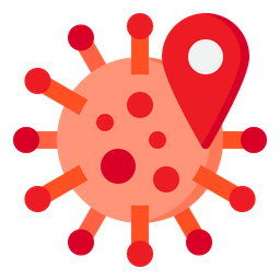 Coronavirus Location  Icon