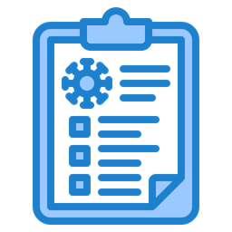 Relatório de coronavírus  Ícone