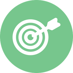 Business Goal Business Target Financial Goal Icon