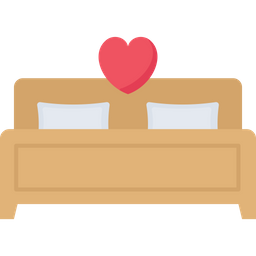 Couple Bed  Icon