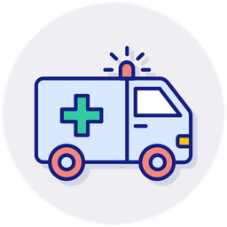 Krankenwagen  Symbol