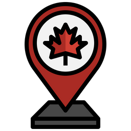 Canada Location  Icon