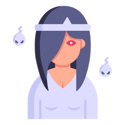 Female Ghost  Icon