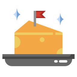 Cheese  Icon