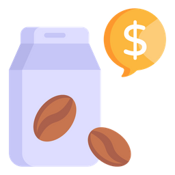 Coffee Price  Icon