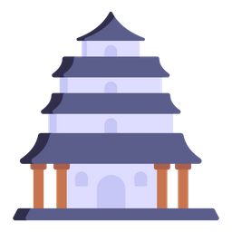 Templo budista  Icono