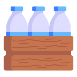 Bottles Crate  Icon