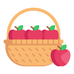 Apples Basket  Icon