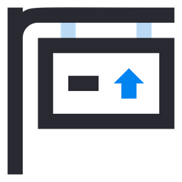 Directional Sign  Icon