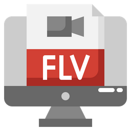 Flv Video  Icon