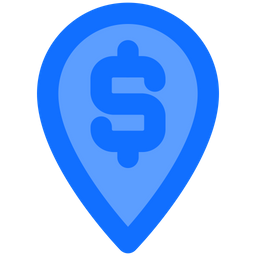 Finance Location  Icon