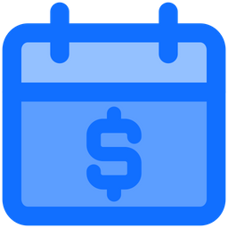 Finance Calendar  Icon