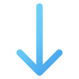 Direction Down  Icon