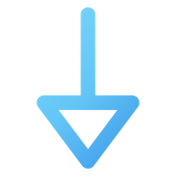 Down Arrow  Icon