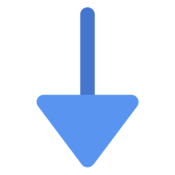 Down Arrow  Icon