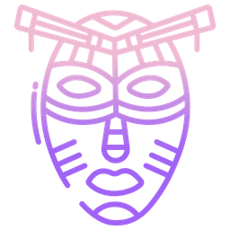 African Mask  Icon