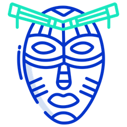 African Mask  Icon