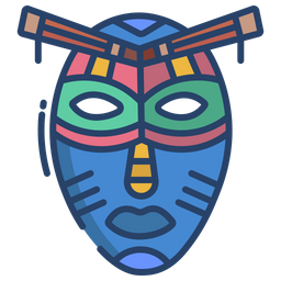 African Mask  Icon