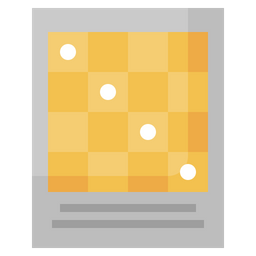 Cartão de bingo  Ícone