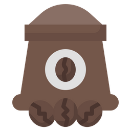 Saco de café  Ícone