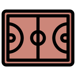 Basketball Platz  Symbol