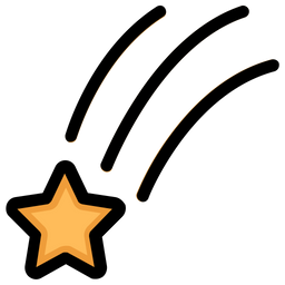 Falling Star  Icon