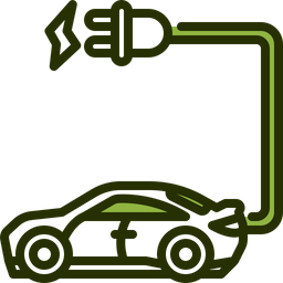 Electric Car  Icon