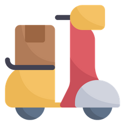 Delivery Scooter  Icon