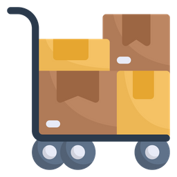 Package Trolley  Icon