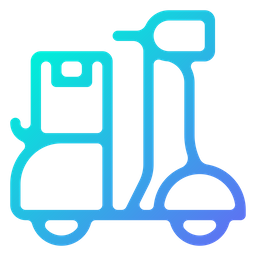 Delivery Scooter  Icon