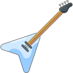 Elektrische Gitarre  Symbol