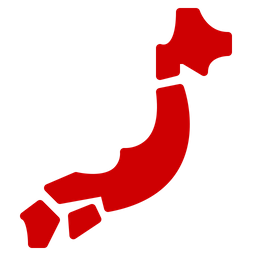 Japan Map  Icon